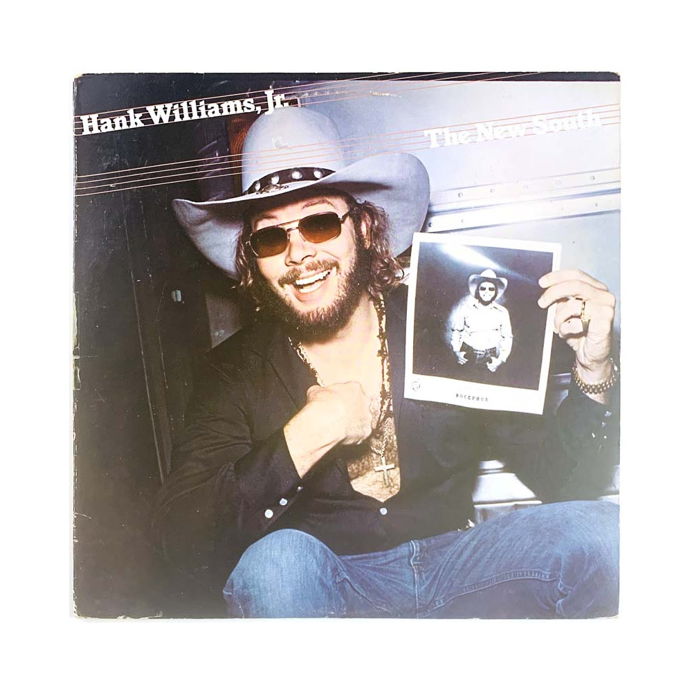 Williams Hank Jr. LP The New South  kansi VG levy VG+ LP