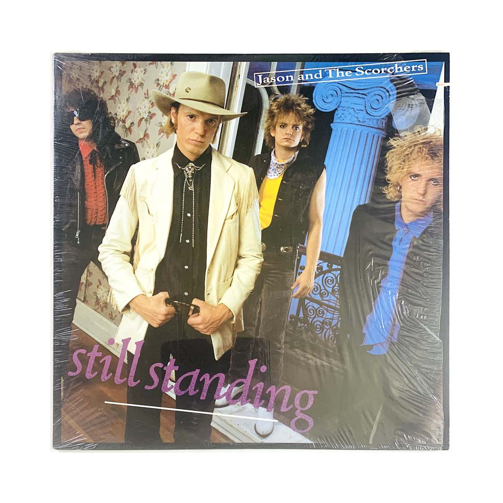 Jason And The Scorchers LP Still Standing  kansi EX levy EX LP