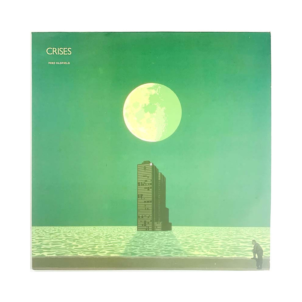 Oldfield Mike LP Crises  kansi EX levy EX- LP