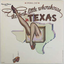 Original Cast LP The best little whorehouse in Texas  kansi EX levy EX LP