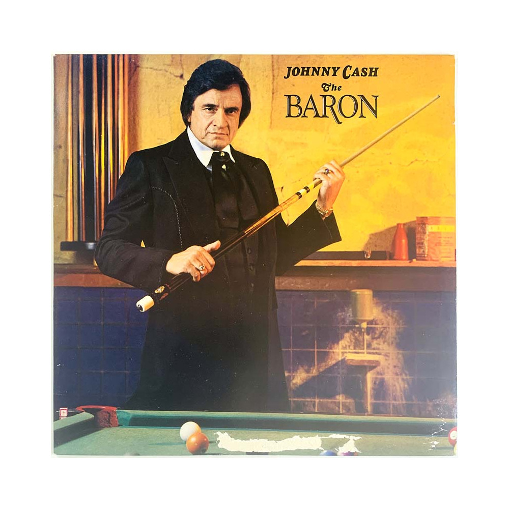 Cash Johnny LP The Baron  kansi G+ levy EX LP