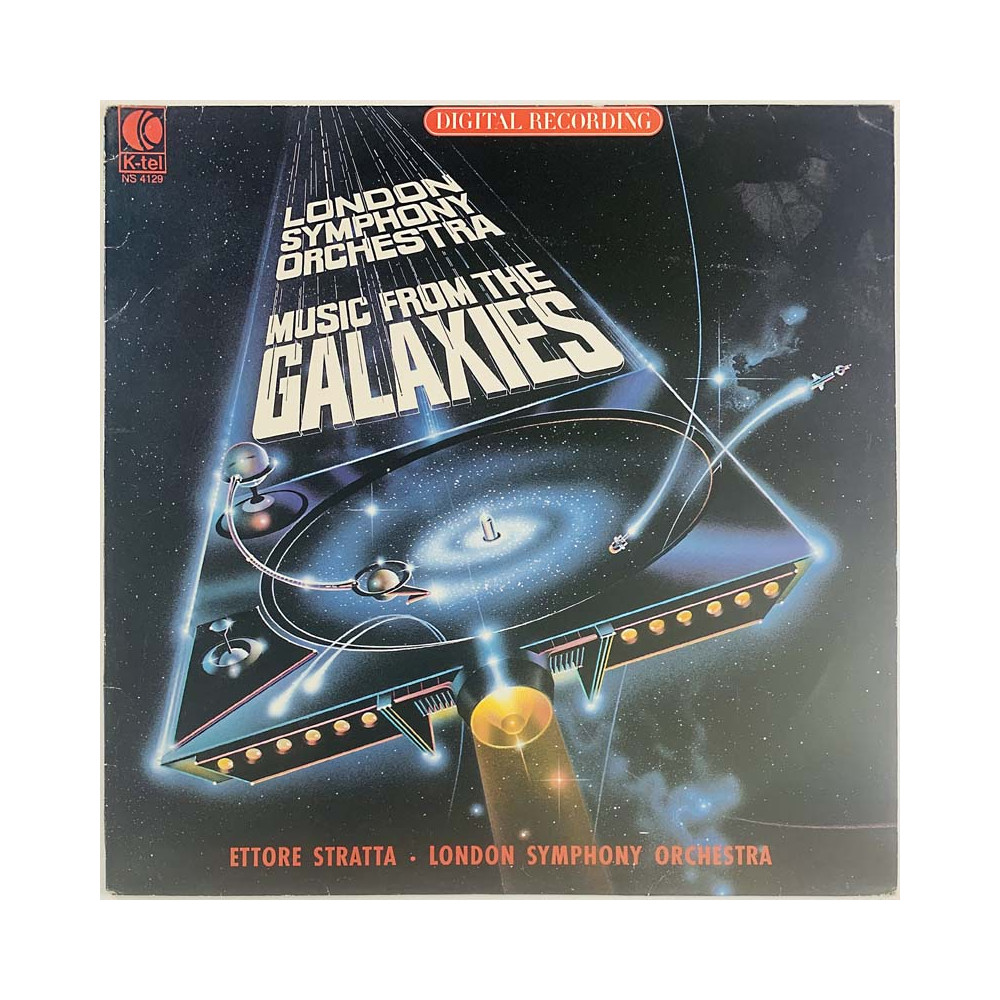 Ettore Stratta - London Symphony Orchestra* LP Music from the galaxies  kansi VG levy EX LP