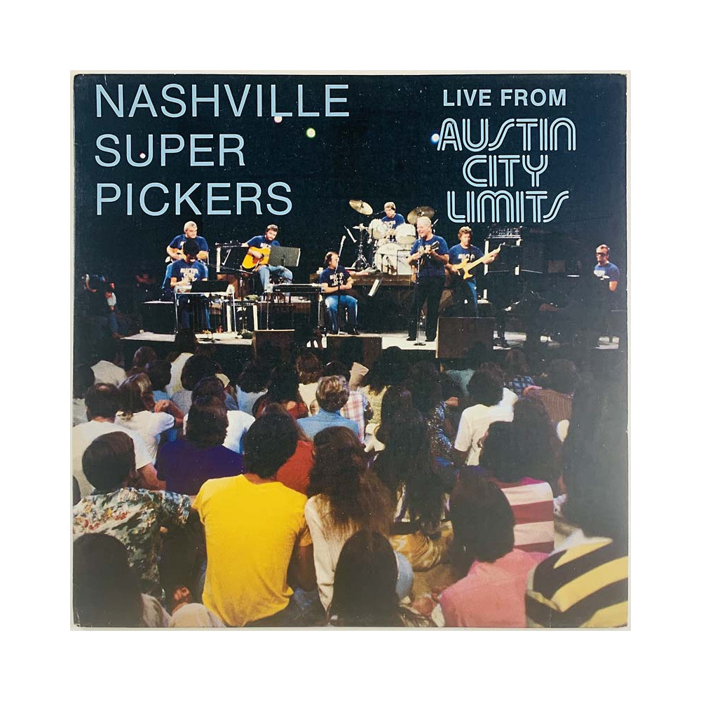 Nashville Super Pickers LP Live from Austin City Limits  kansi EX levy EX LP