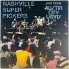 Nashville Super Pickers LP Live from Austin City Limits  kansi EX levy EX LP