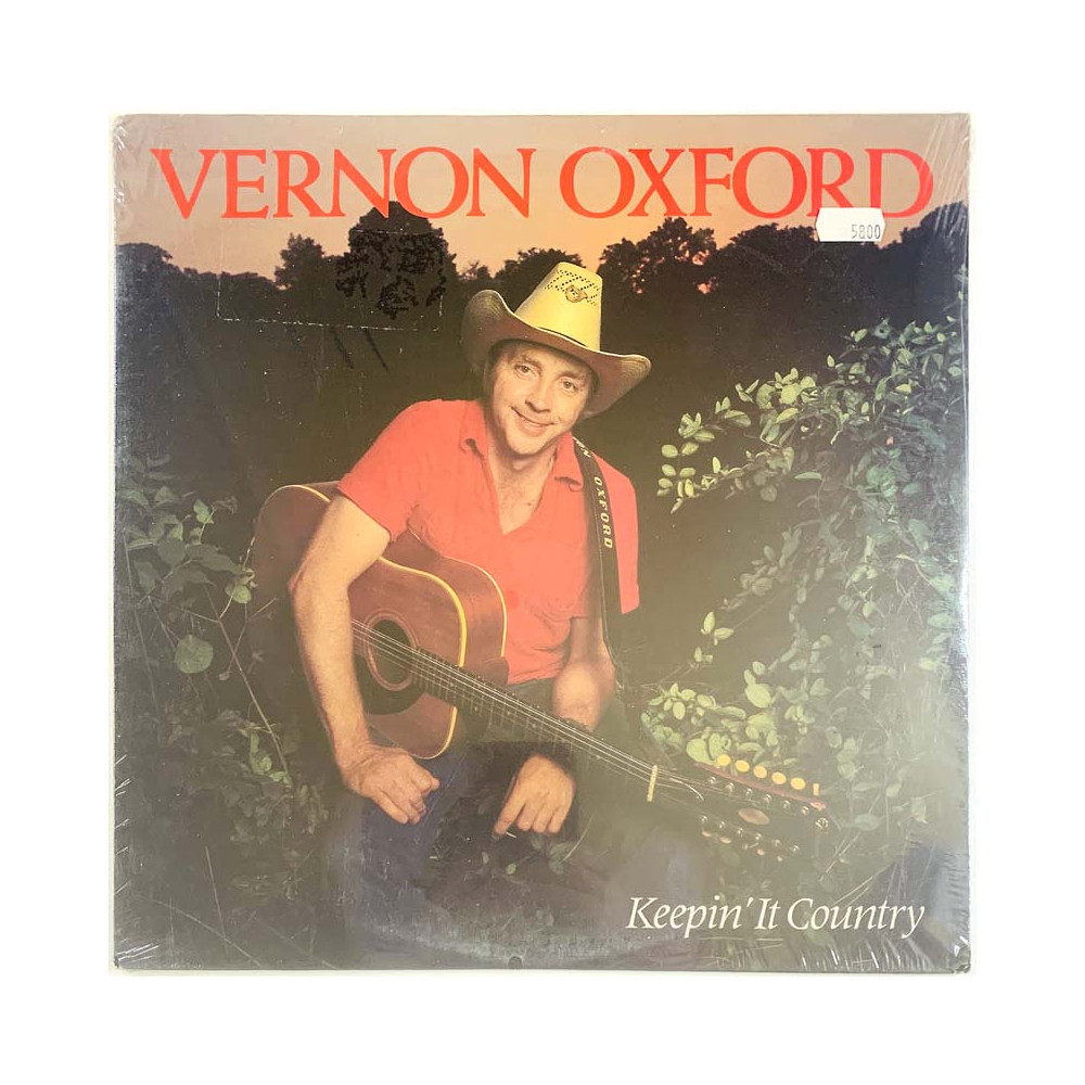 Oxford Vernon LP Keepin’ it country  kansi EX levy EX LP