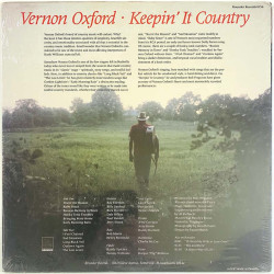 Oxford Vernon LP Keepin’ it country  kansi EX levy EX LP