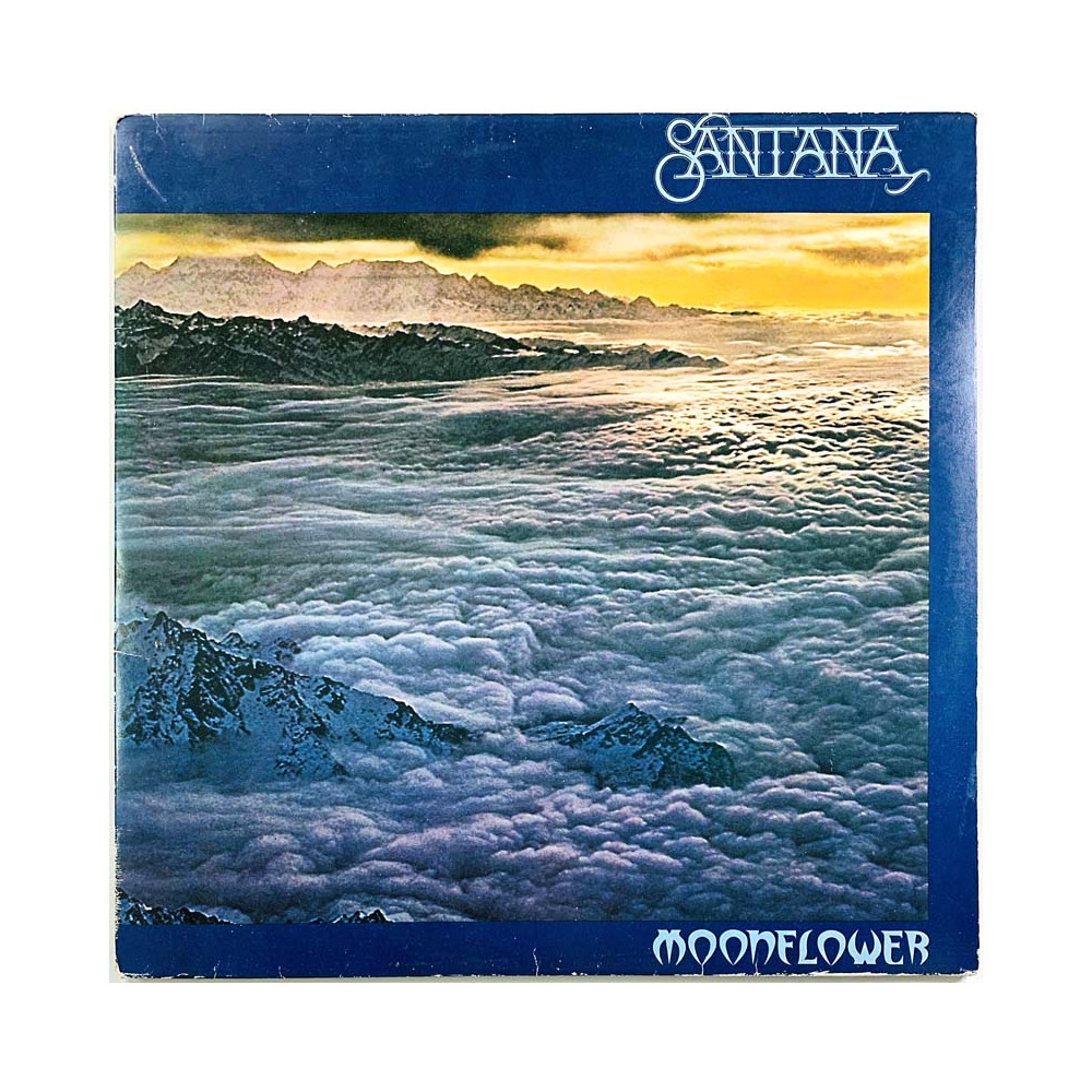 Santana LP Moonflower 2LP  kansi VG levy EX- Käytetty LP