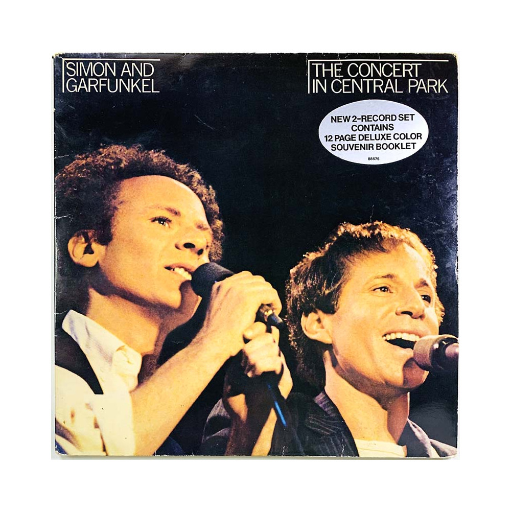 Simon and Garfunkel LP The concert in Central Park 2LP  kansi VG levy VG Käytetty LP
