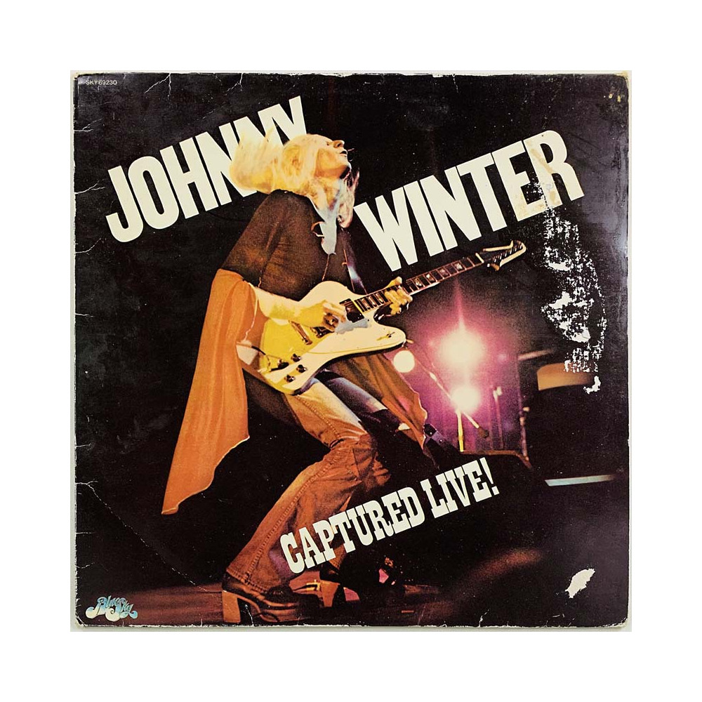 Winter Johnny 1976 SKY 69230 Captured Live! Begagnat LP