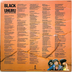 Black Uhuru LP Red  kansi EX levy EX Käytetty LP