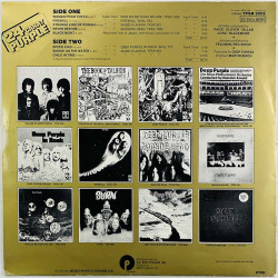 Deep Purple LP 24 Carat Purple  kansi VG levy EX Käytetty LP