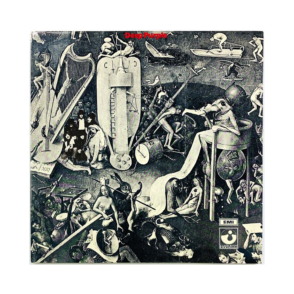 Deep Purple 1969 SHVL 759 Deep Purple -69 Begagnat LP