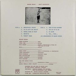 Madame George LP What’s Happening?!!  kansi EX levy EX Käytetty LP