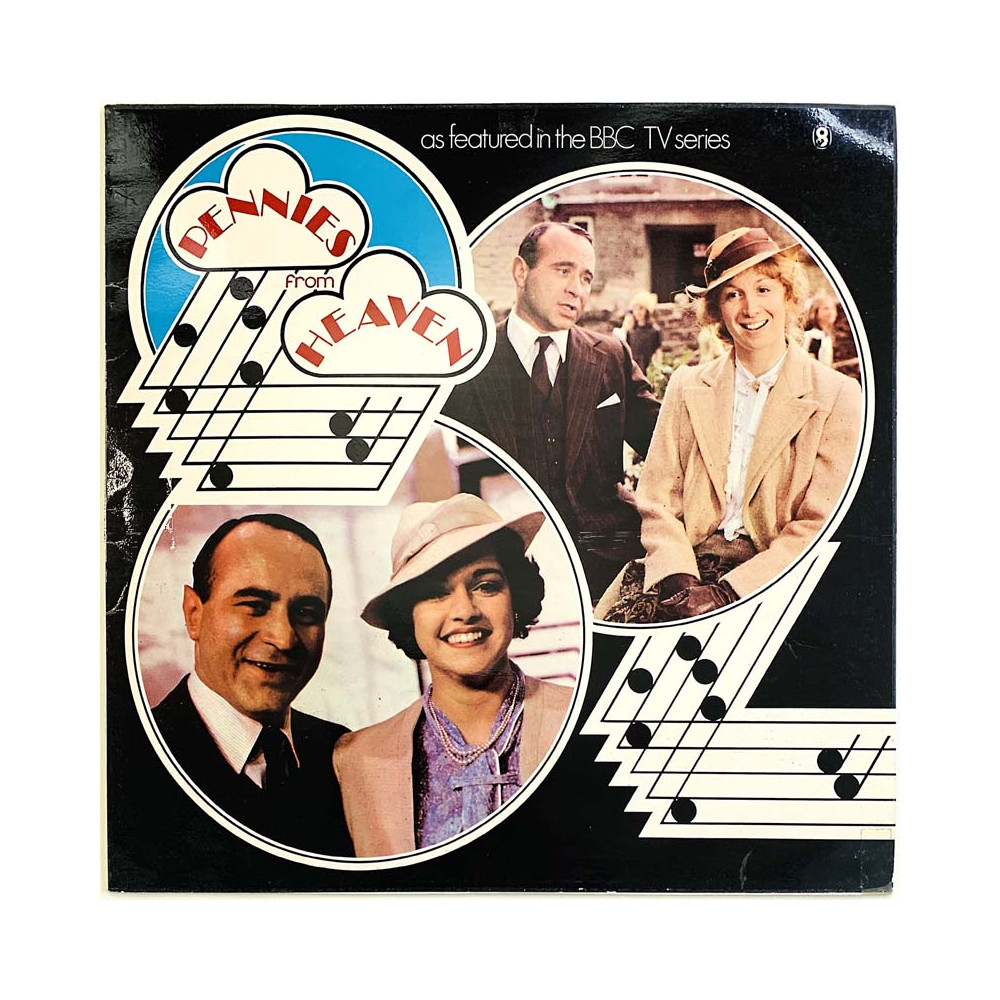 BBC TV Series LP Pennies From Heaven  kansi EX levy EX Käytetty LP