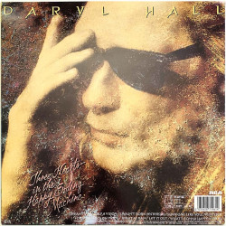 Hall Daryl LP Three hearts in the happy ending machine  kansi EX levy EX Käytetty LP
