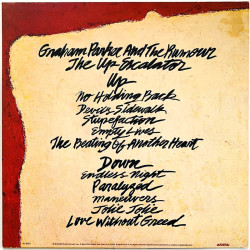 Parker Graham 1980 AL 9517 Up the escalator Begagnat LP