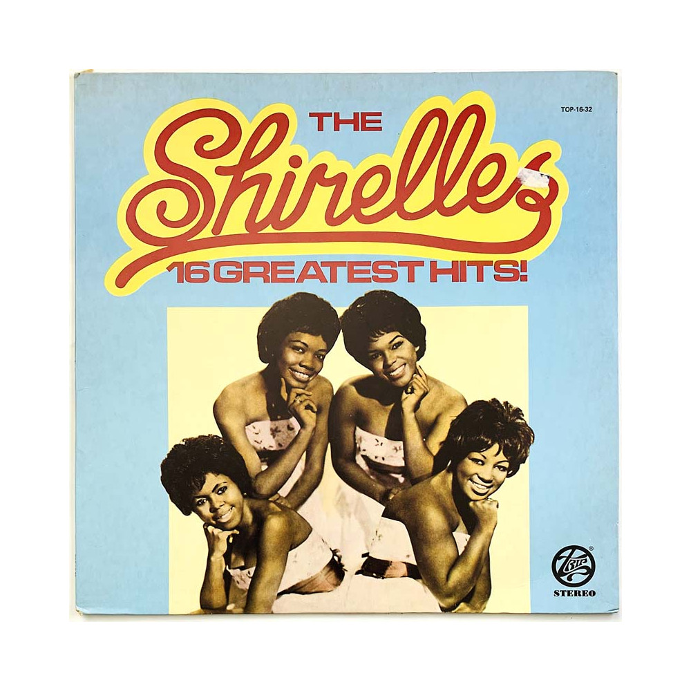 Shirelles LP 16 greatest hits  kansi VG+ levy EX Käytetty LP