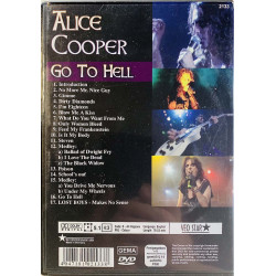 DVD - Cooper Alice DVD Go To Hell  kansi EX levy EX Käytetty DVD