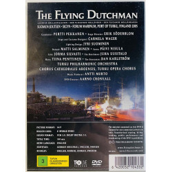 DVD - Ooppera Matti Salminen DVD Flying Dutchman lentävä   kansi EX levy EX Käytetty DVD
