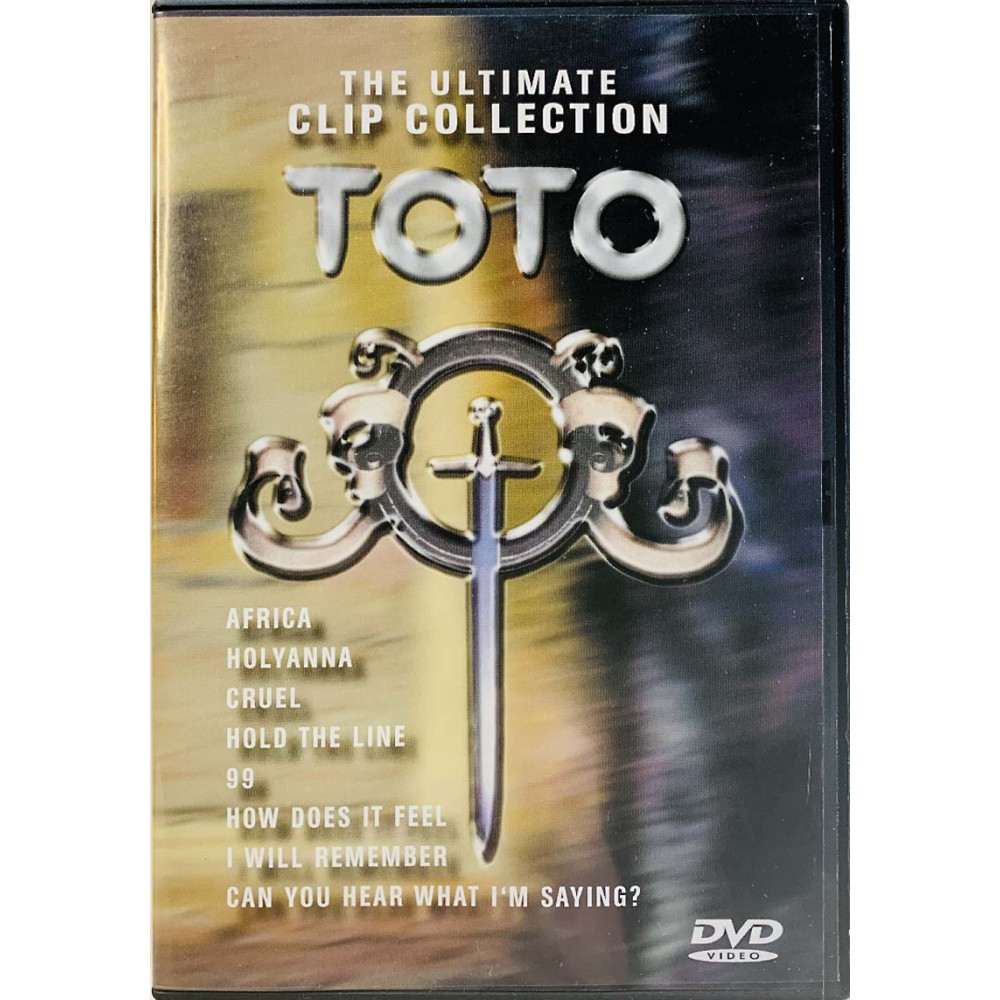 DVD - Toto 2004 0282 The Ultimate Clip Collection DVD Begagnat