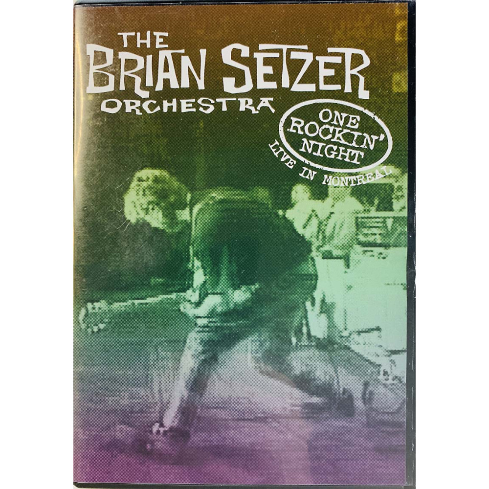 DVD - Brian Setzer Orchestra DVD Live in Montreal one rockin’ night  kansi EX levy EX Käytetty DVD