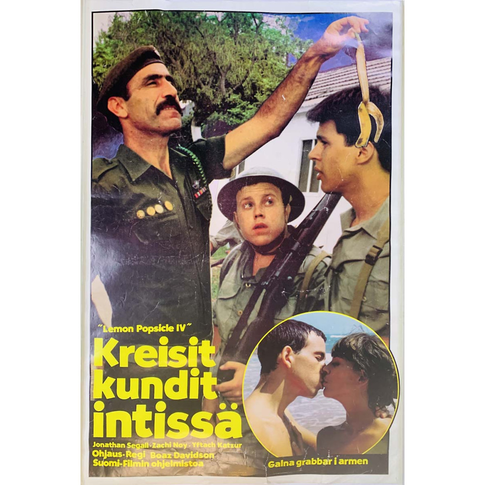 Kreisit kundit intissä, Lemon Popsicle IV, Begagnat Poster, år 1982 bredd 40cm  höjd 60 cm Elokuvajuliste 40cm x 60cm skick VG-