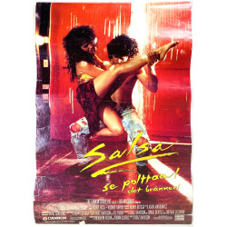 Salsa se polttaa! Poster/juliste Elokuvajuliste 40cm x 60cm kunto G JULISTE