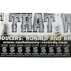 Big Tymers - I got that work Poster/juliste Promo poster 61cm x 91cm kunto VG+ JULISTE