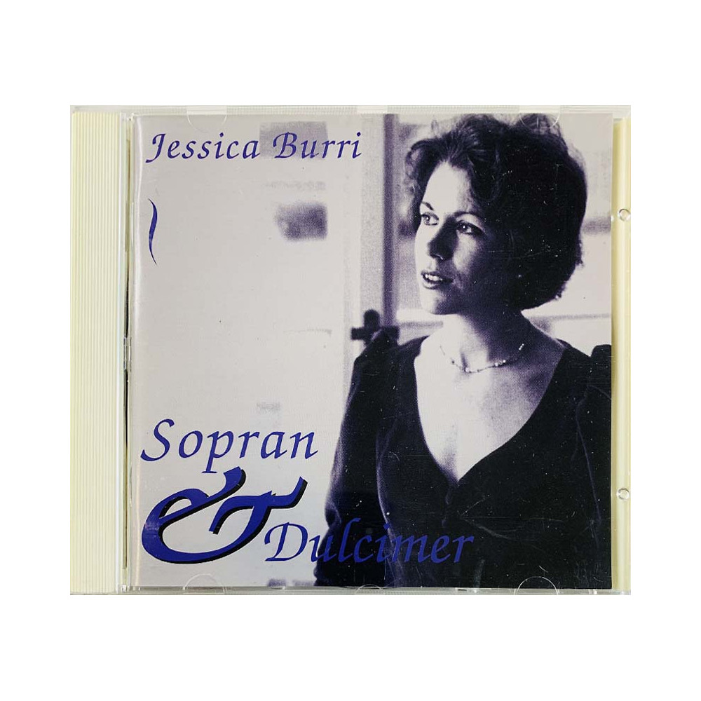 Burri Jessica Käytetty CD Sopran & Dulcimer  kansi EX levy EX Käytetty CD