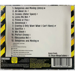 T.a.t.u. Käytetty CD Dangerous & Moving +DVD  kansi EX levy EX Käytetty CD