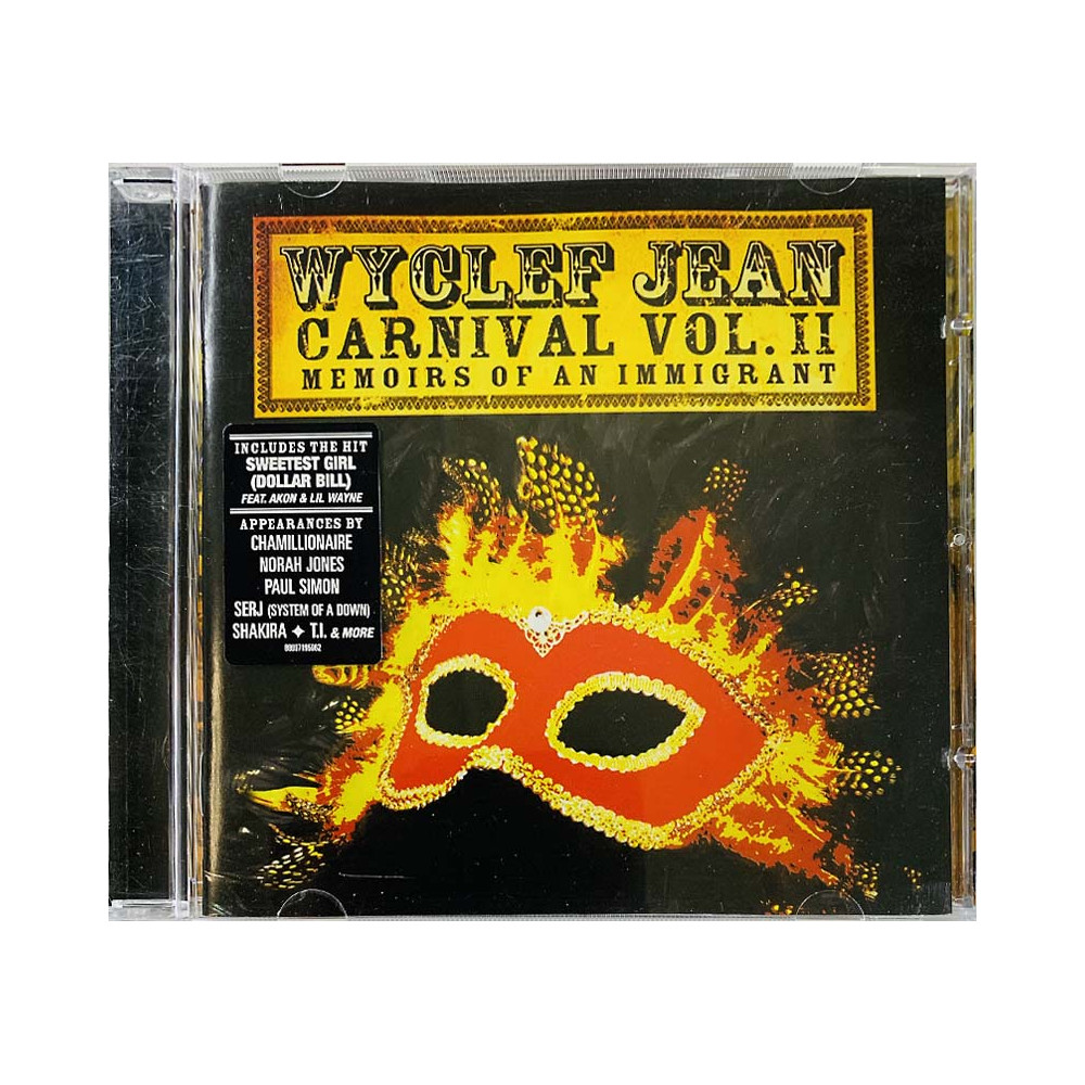 Wyclef Jean Käytetty CD Carnival Ii : Memoirs Of  kansi EX levy EX Käytetty CD