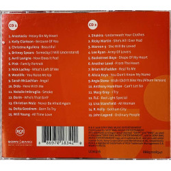Shakira, Anastacia, Dido, Pink Käytetty CD All Time Love 2CD  kansi EX levy EX Käytetty CD