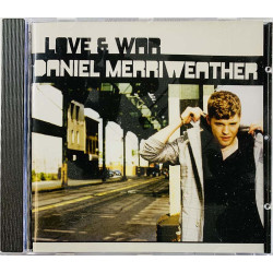 Daniel Merriweather Käytetty CD Love & War  kansi EX levy EX Käytetty CD