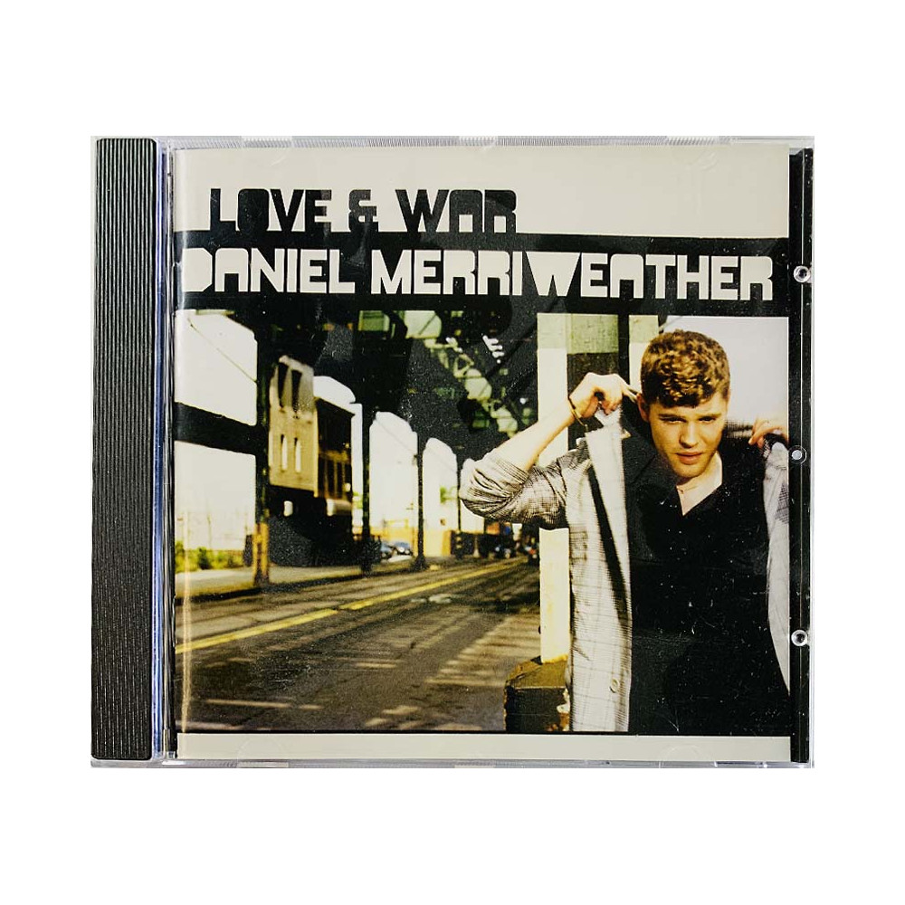 Daniel Merriweather Käytetty CD Love & War  kansi EX levy EX Käytetty CD