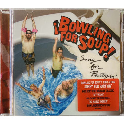Bowling For Soup! Käytetty CD Sorry For Partyin’  kansi EX levy EX Käytetty CD