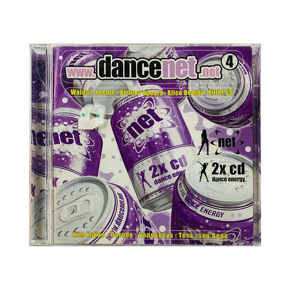 Eiffel 65, Rednex, E-rotic ym Käytetty CD Dance Net 4. 2CD Dance.net  kansi EX levy EX Käytetty CD