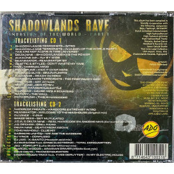 Shadowlands Terrorists, Psykopunk, DJ. Vince Käytetty CD Shadowland Rave: Invasion Of World Part.1  kansi EX levy EX Käytetty CD