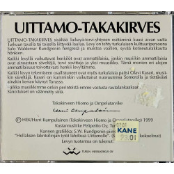 Torviyhtye Taikayä Käytetty CD Uittamo-Takakirves -Ep  kansi EX levy EX Käytetty CD