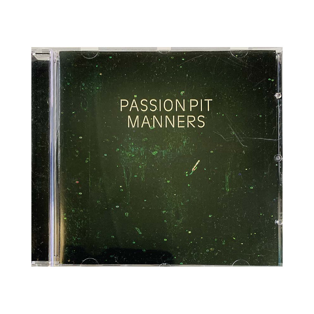 Passion Pit Käytetty CD Manners  kansi EX levy EX Käytetty CD
