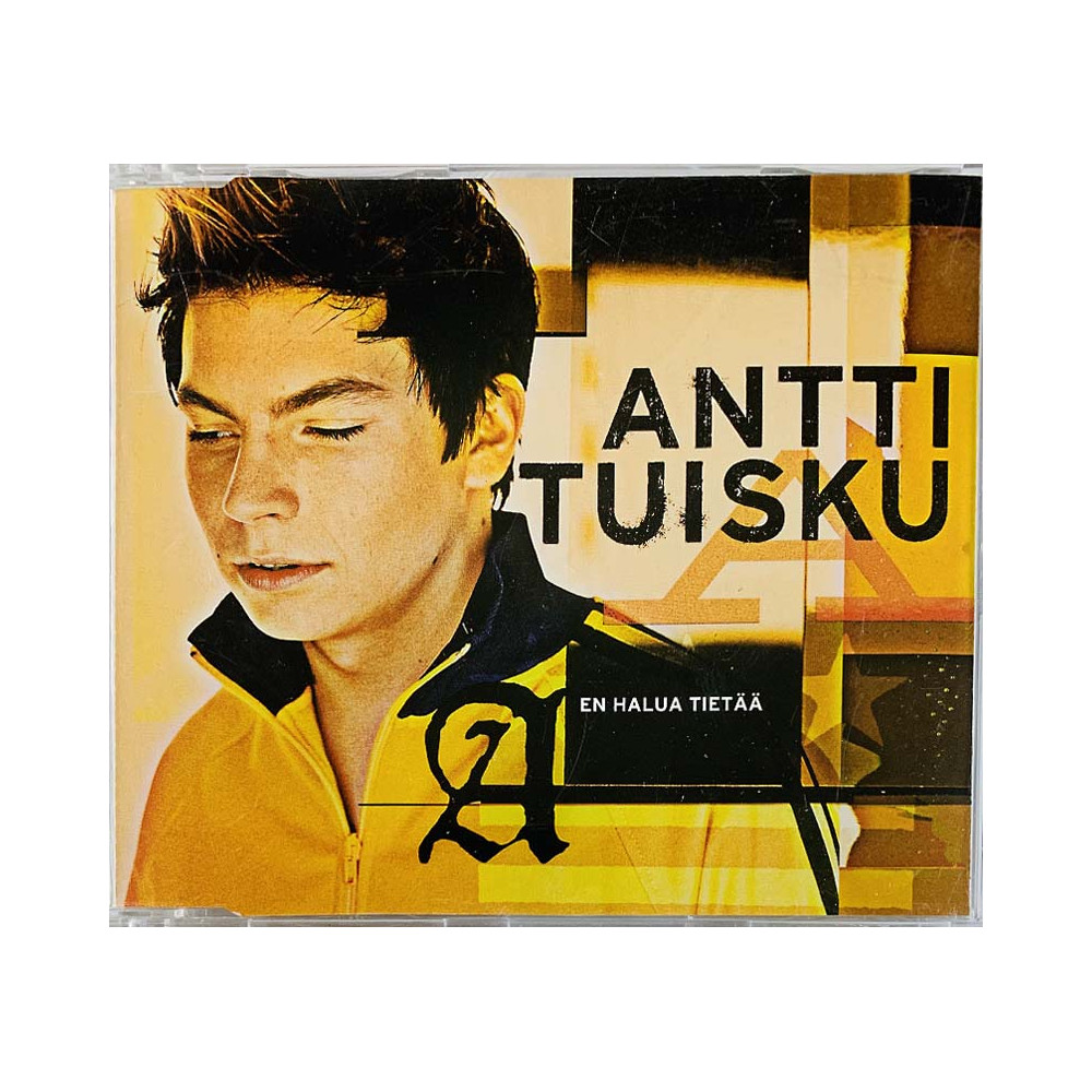 Tuisku Antti Käytetty CD En Halua Tietää +2 cd-single  kansi EX levy EX Käytetty CD