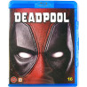 Blu-ray - Elokuva  Deadpool  kansi EX levy EX BLU-RAY DISC