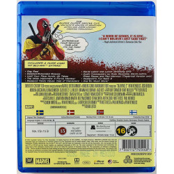 Blu-ray - Elokuva  Deadpool 2  kansi EX levy EX BLU-RAY DISC