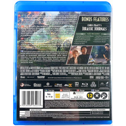 Blu-ray - Elokuva  Jurassic World Fallen Kingdom Blu-ray  kansi EX levy EX BLU-RAY DISC