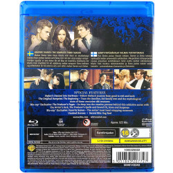 Blu-ray  - TV-sarja  Vampire Diaries: Kausi 3, 4 Blu-ray  kansi EX levy EX BLU-RAY DISC