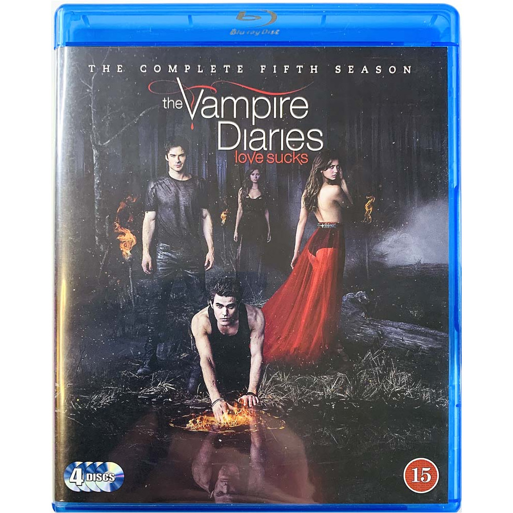 Blu-ray - TV-sarja 2013  Vampire Diaries: Kausi 5, 4 Blu-ray BLU-RAY DISC