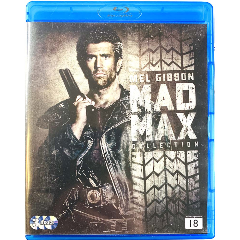 Blu-ray - Elokuva  MAD MAX Collection 3 Blu-ray  kansi EX levy EX BLU-RAY DISC