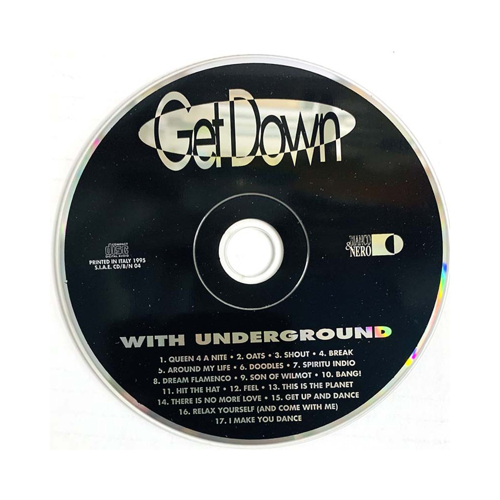 Dj Tonka, Traxx Two, Czarina ym. CD Get Down With Underground  kansi paperikansi/muovitasku levy EX CD