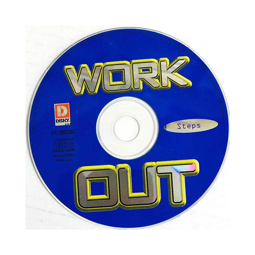 Corona, Cappella, Double You ym. CD Work Out Steps : Get Your Feet  kansi paperikansi/muovitasku levy EX CD
