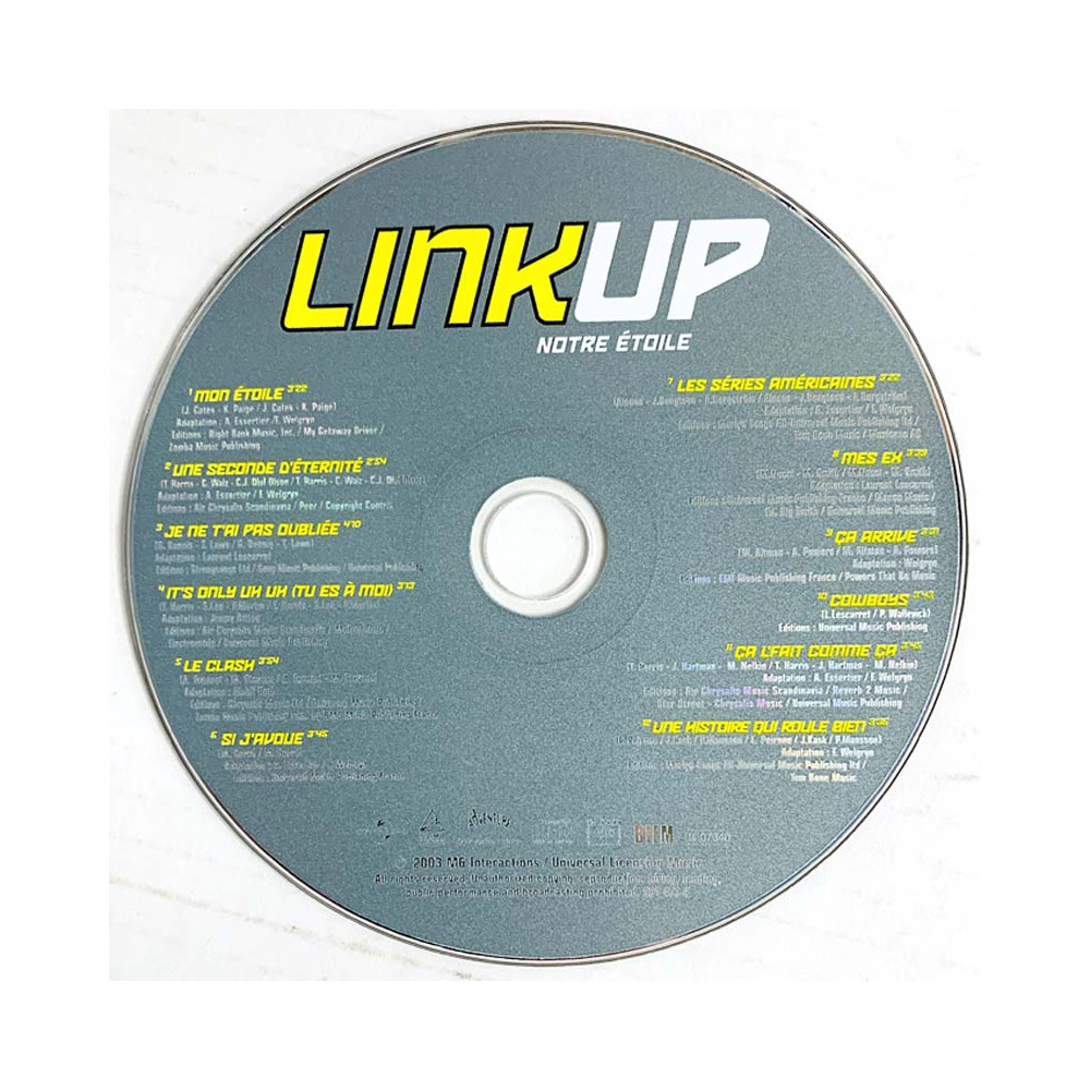 Linkup CD Notre Etoile  kansi paperikansi/muovitasku levy EX CD