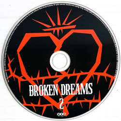 Garbage, Muse, Verve, Donnas Ym. CD Broken Dreams 2CD  kansi paperikansi/muovitasku levy EX CD